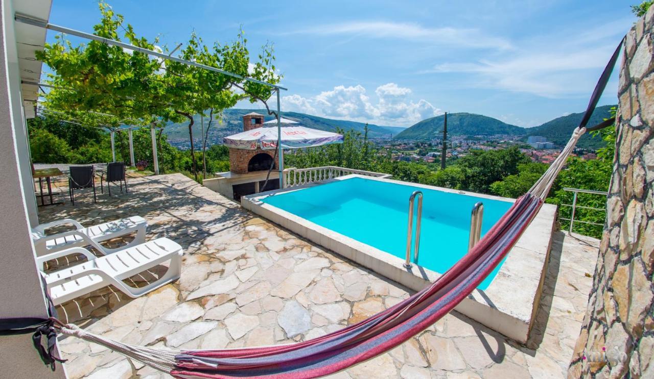 Perfect View Of Mostar - With Swimming Pool Экстерьер фото